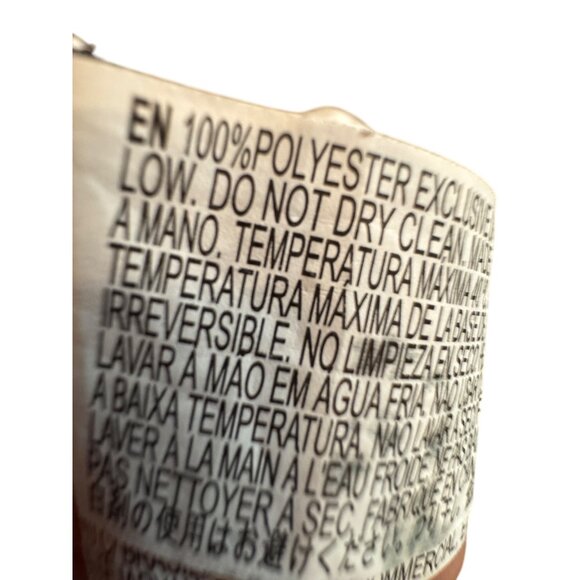 Forever 21 Pleated Mini Skater Skirt Womens S Black White Accents Polyester - Picture 4 of 5